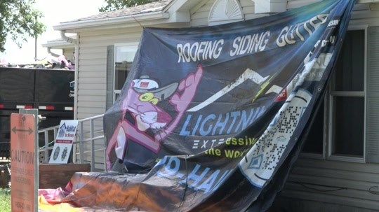 Veteran battling cancer receives new roof in time of need